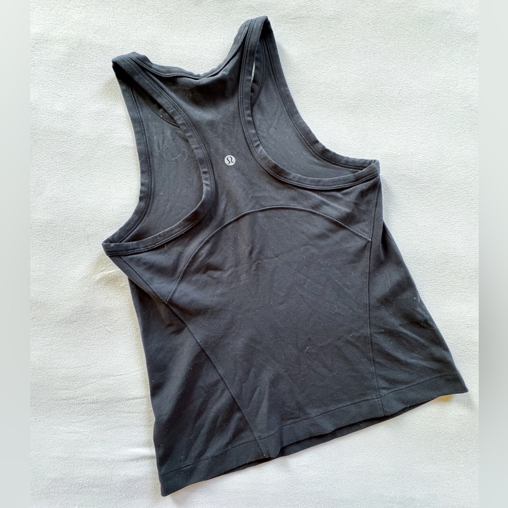 lululemon athletica Women's Black Tank Top - Picture 1 of 5